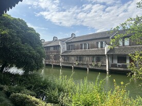 水乡护城河风景