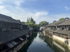 江南乌镇水巷