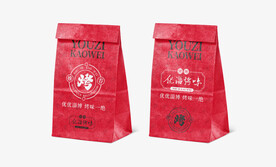 打包袋纸袋外卖袋样机