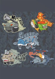 魔鬼交通工具飞机坦克装甲车