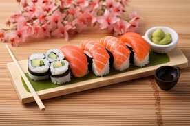 三文鱼寿司