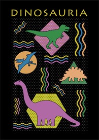 冰河时代飞翼龙霸王龙三角龙长颈