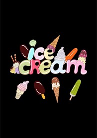 雪糕冰激凌甜筒冰棒