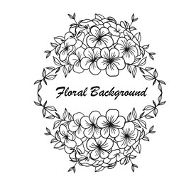 婚礼邀请卡花框