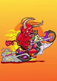 恶魔骑机车喷射