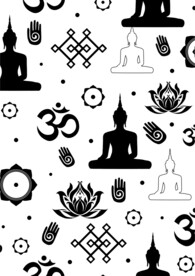 如来佛祖莲花手掌