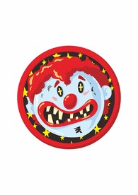 掉牙小丑麦当劳叔叔圆形徽章