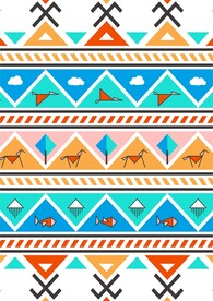 多彩几何图形底纹