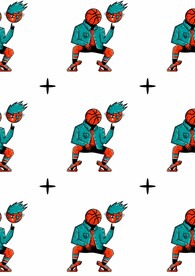 街头篮球湖蓝色