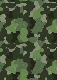 斜纹军绿迷彩