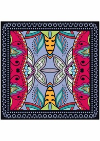 民族图案 碎花底纹