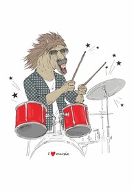 架子鼓 摇滚音乐说唱 马