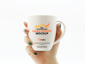 马克杯标志样机