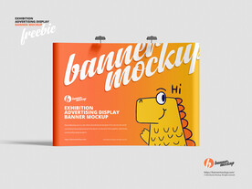 博览会展示横幅样机