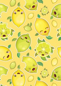 柠檬表情包 喜怒哀乐