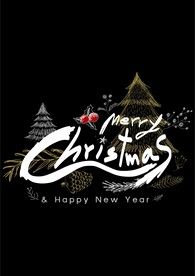 圣诞节 西方新年 圣诞树.