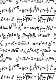 数学公式 黑板手写