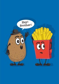 土豆薯条 小漫画