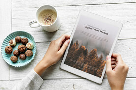 手持平板电脑样机