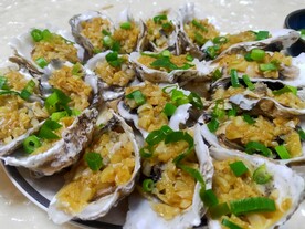 清蒸生蚝