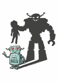 机器人外星人 影子