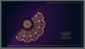 花纹背景曼陀罗