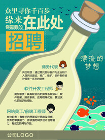招聘海报