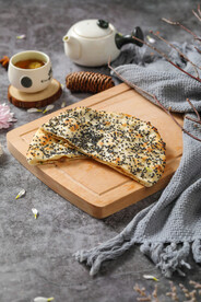 黑胡椒鸡肉烧饼