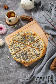 黑胡椒鸡肉烧饼