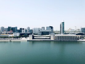 简约城市风光背景