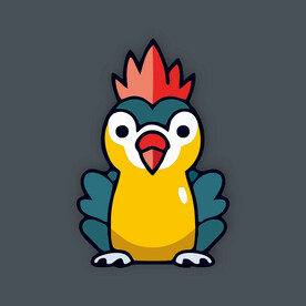 卡通公鸡