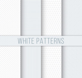 白色花纹无缝背景