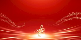 高档红色背景主题