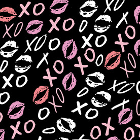 无缝拼接印花背景