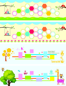 幼儿园校园文化墙展板