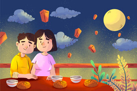 中秋节插画