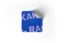 不干胶贴纸样机