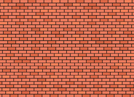 红色墙砖矢量