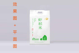 大米手提袋包装设计