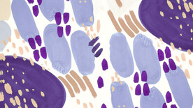 紫色水粉色块背景 