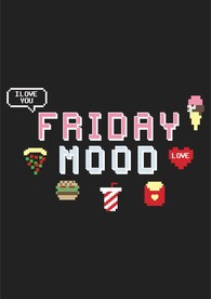 格子马赛克 游戏机食物