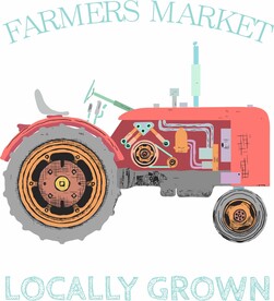 农耕工具 拖拉机