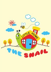 趣味蜗牛 幼儿园素材