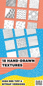 简约线条矢量图