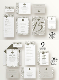 优雅结婚邀请函 