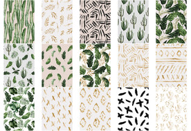 绿植叶子背景图片