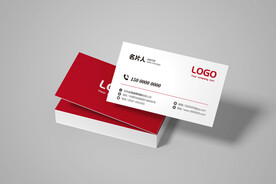 名片样机图