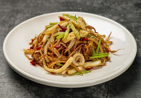 茶树菇爱上鲜鱿