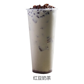 红豆奶茶