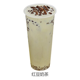 红豆奶茶